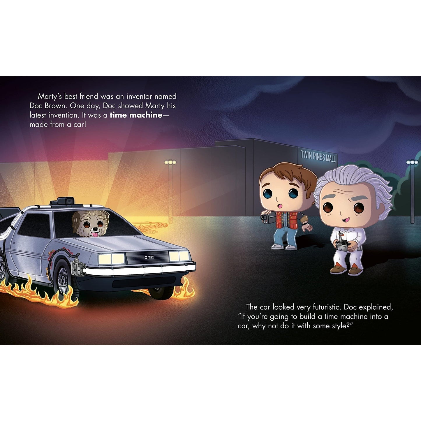 Back to the Future Little Golden Book [2023]
