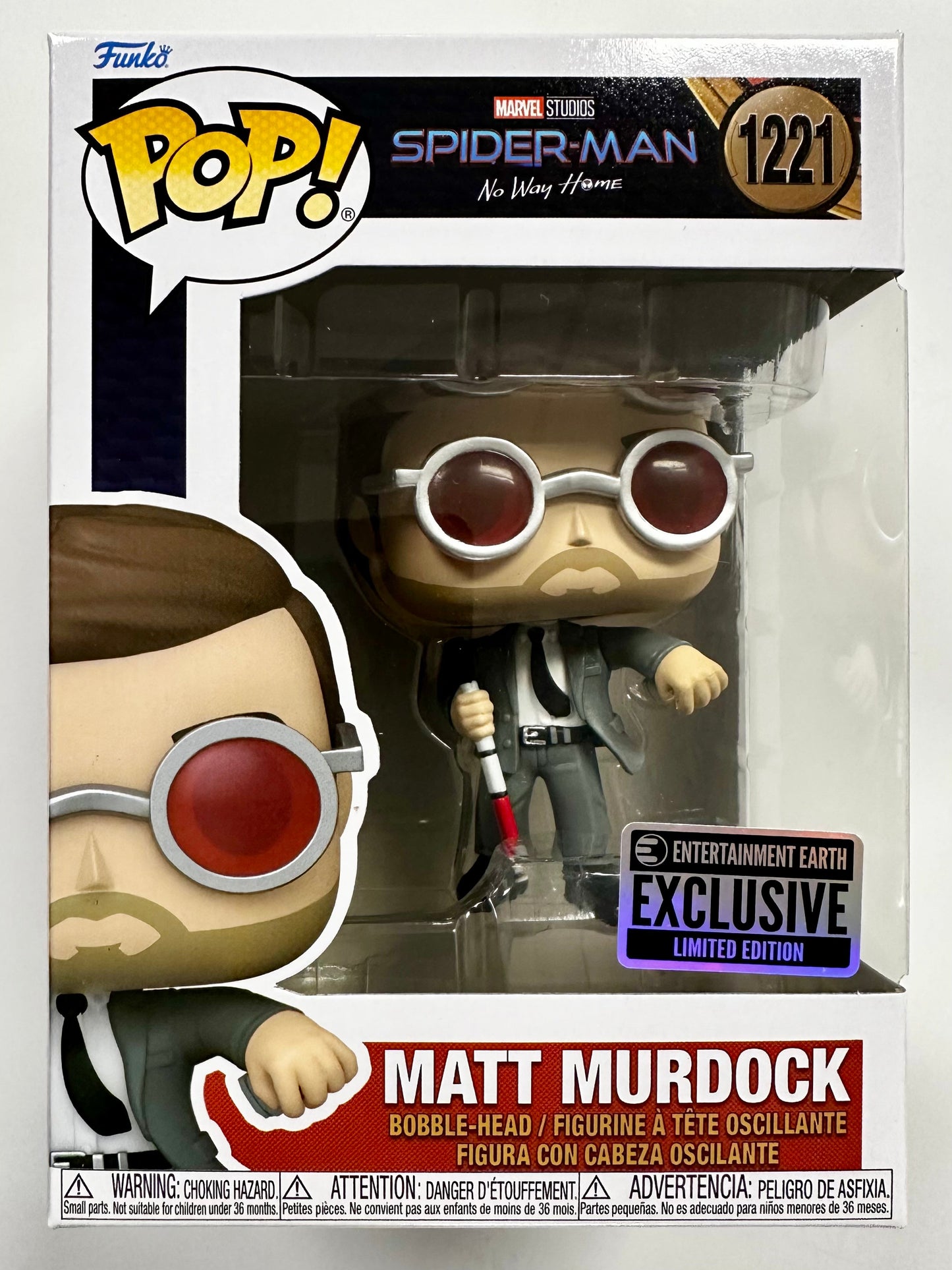 Marvel Funko Pop! - Matt Murdock #1221 Spider-Man No Way Home 2023 EE Exclusive