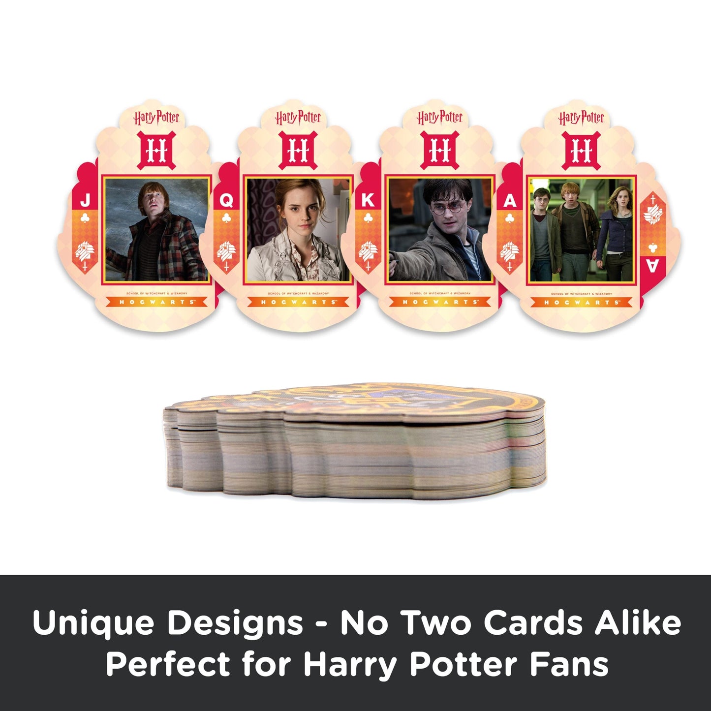 Harry Potter Shaped Playing Cards