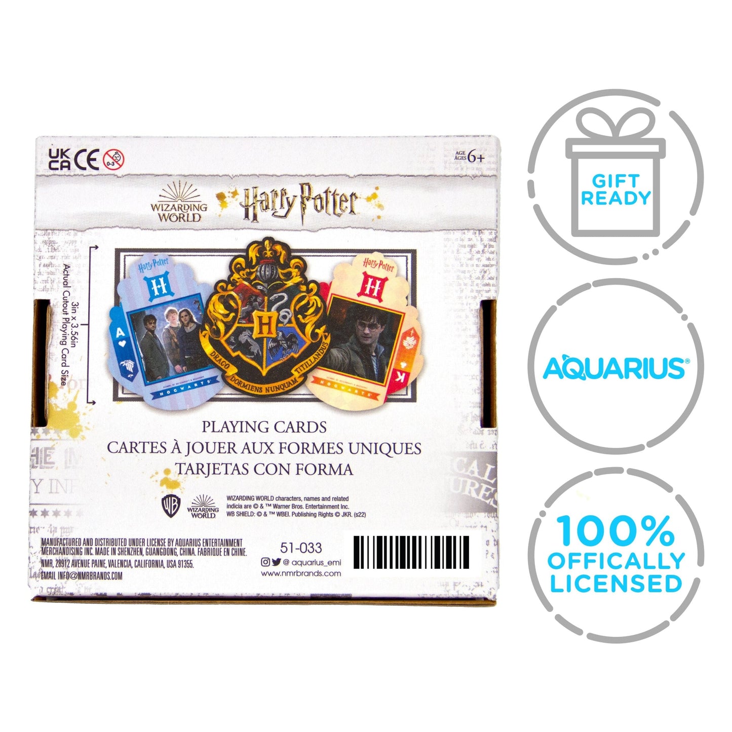 Harry Potter Shaped Playing Cards