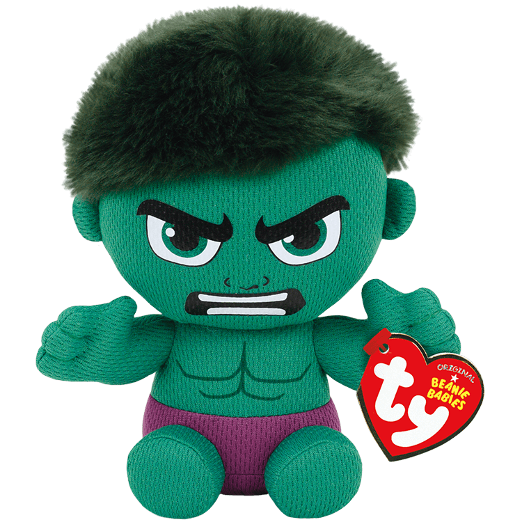 Marvel Beanie Babies: Hulk (Small)