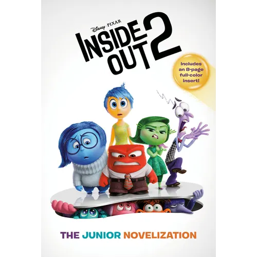Disney Paperback Book - Inside Out 2: The Junior Novelization