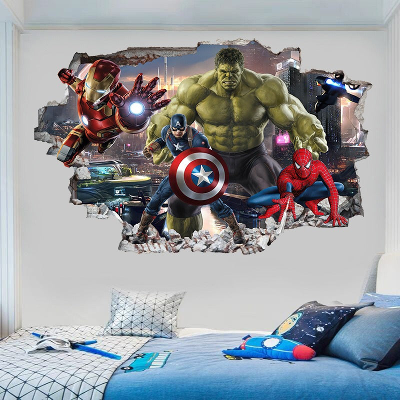 Marvel Self Adhesive Wall Decoration
