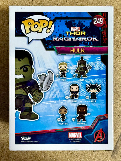 Marvel Funko Pop! - Hulk (Gladiator) #249 Thor Ragnarok 2017 Vaulted Exclusive