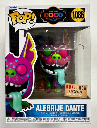 Disney Funko Pop! - Alebrije Dante (Spirit Creature) #1086 Coco BL Exclusive Glow