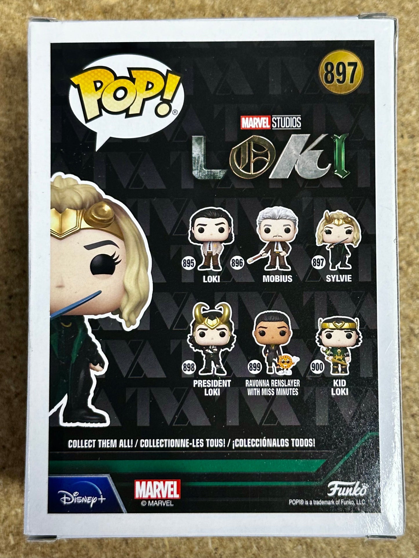 Marvel Funko Pop! - Sylvie #897 Loki Disney + Series 2021 Sophia Di Martino