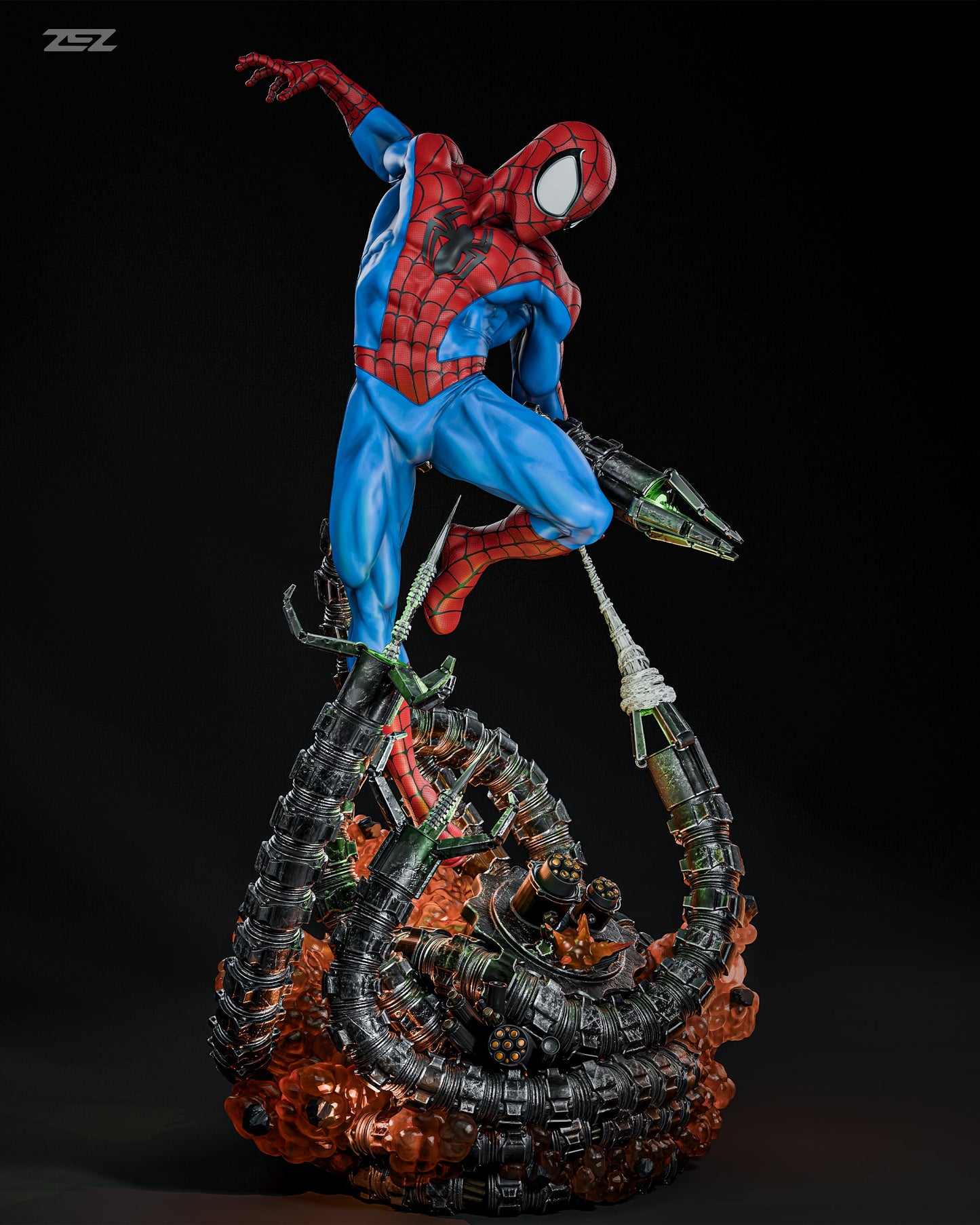 Marvel Comics Statue - Spider-Man x Doc Ock (1:6 Scale)