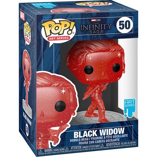 Marvel Funko Pop! - Avengers Infinity Saga: Black Widow Red Artist Series