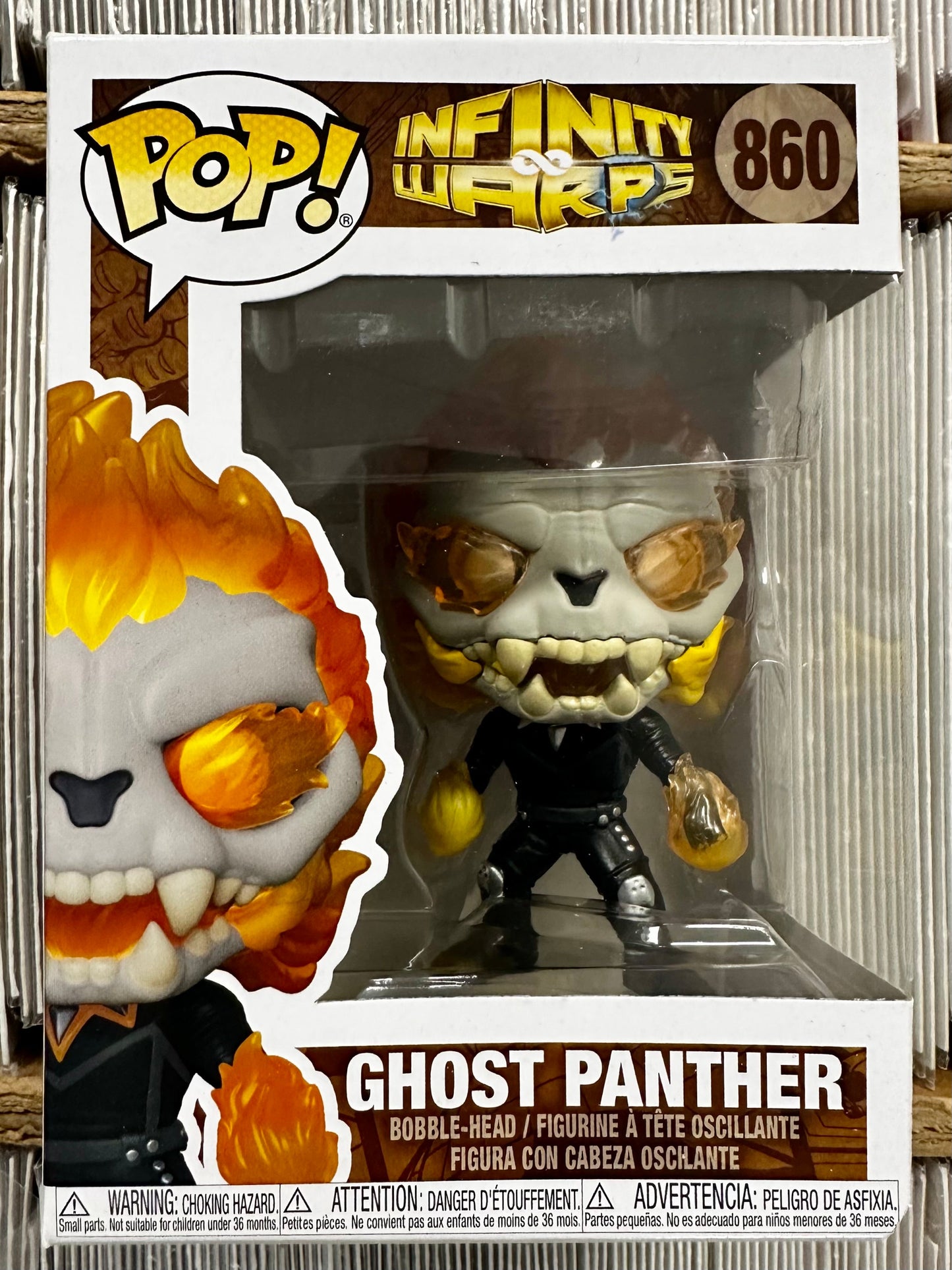 Marvel Funko Pop! - Ghost Panther #860 Infinity Warps 2021
