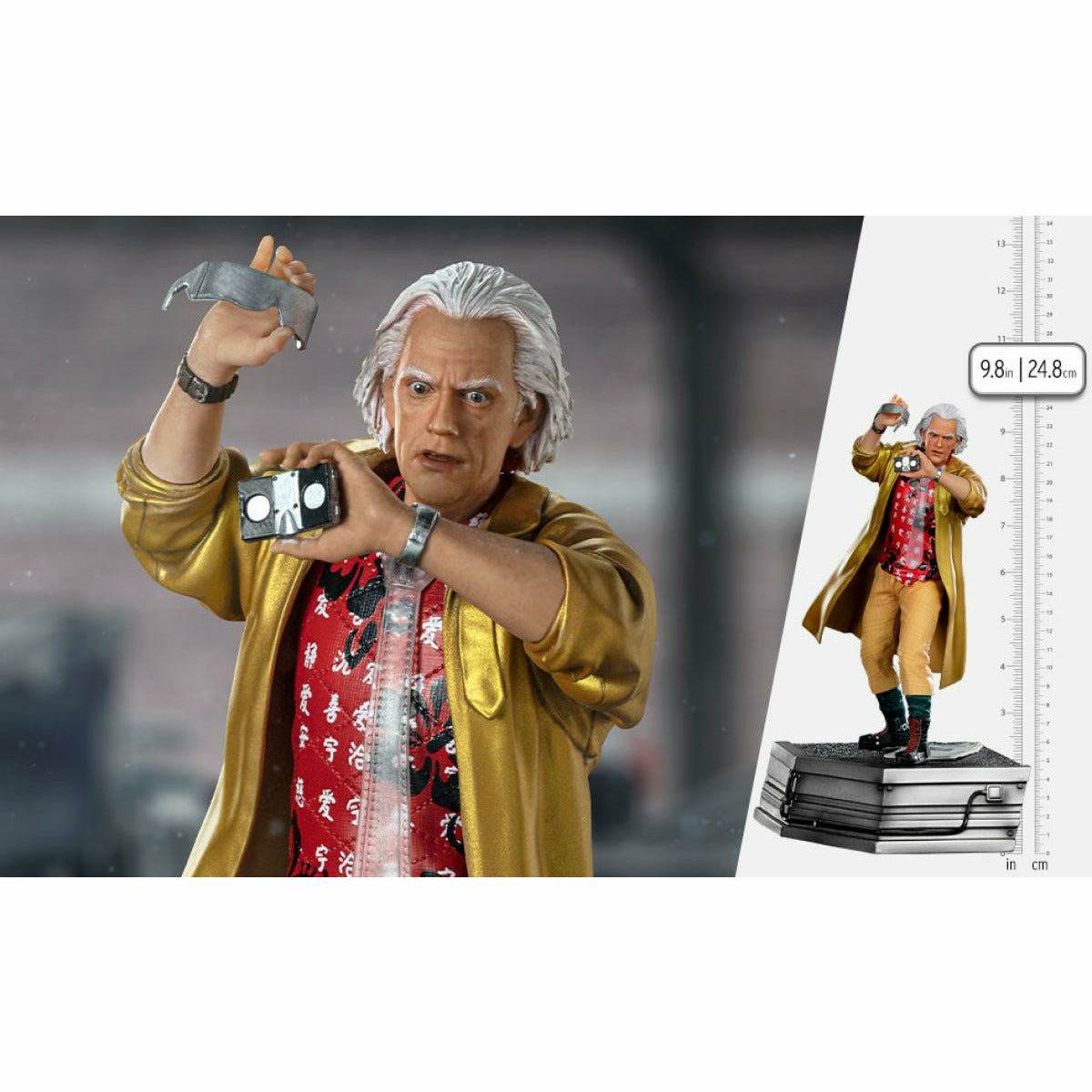 Back to the Future Statue - Iron Studios Back to the Future Part II Doc Brown 1:10 Scale