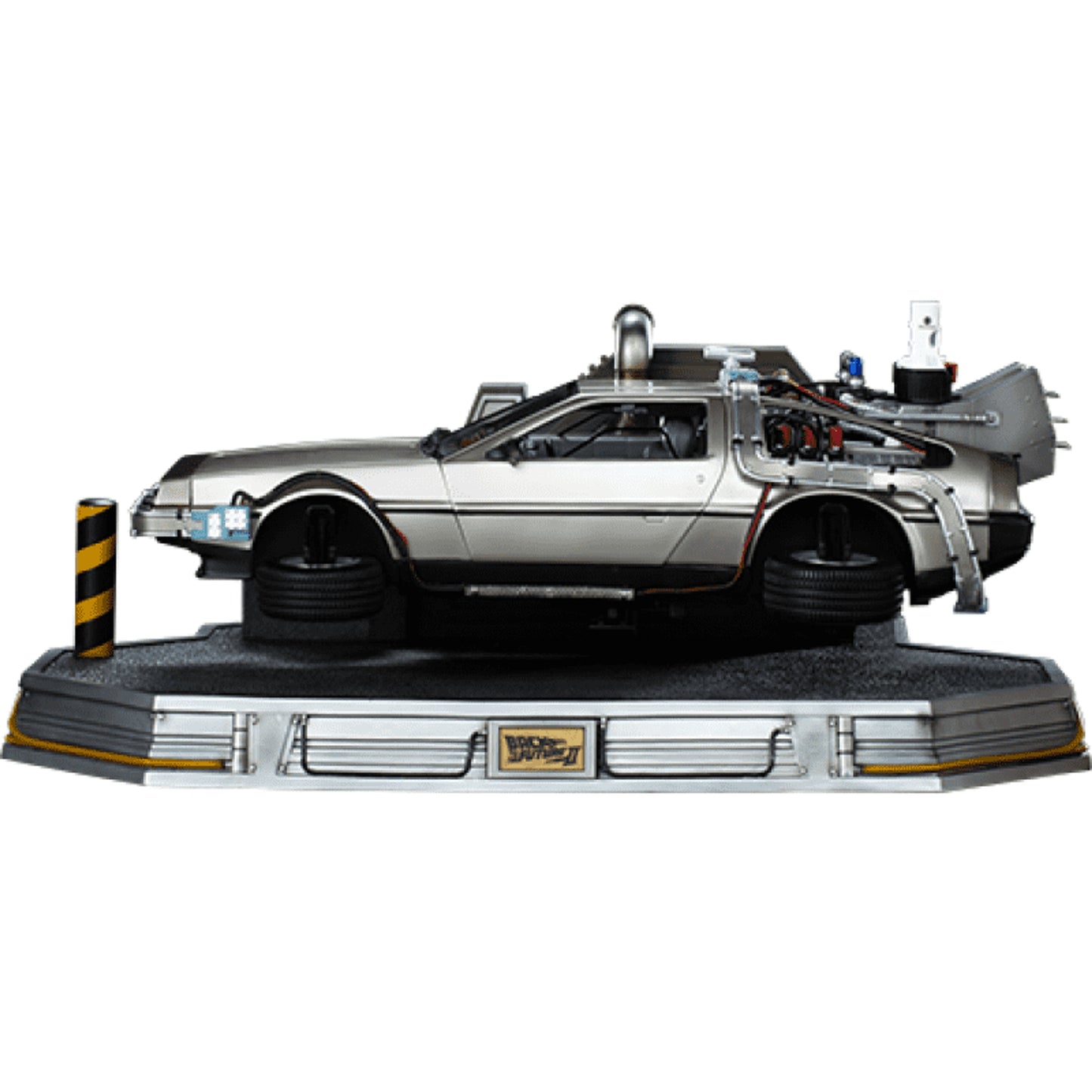 Back to the Future Statue - Iron Studios Back to the Future Part II DeLorean (Regular Version) 1:10 Scale