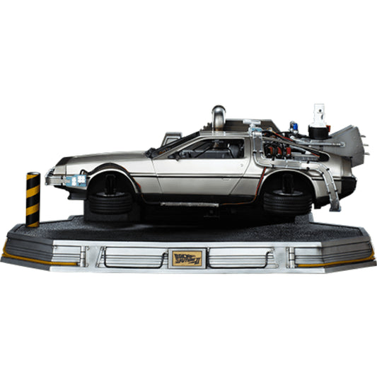 Back to the Future Statue - Iron Studios Back to the Future Part II DeLorean (Regular Version) 1:10 Scale