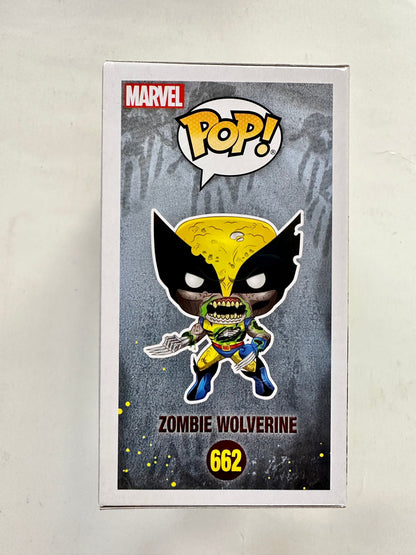 Marvel Funko Pop! - Zombie Wolverine #662 Glow Entertainment Earth 2020 Exclusive