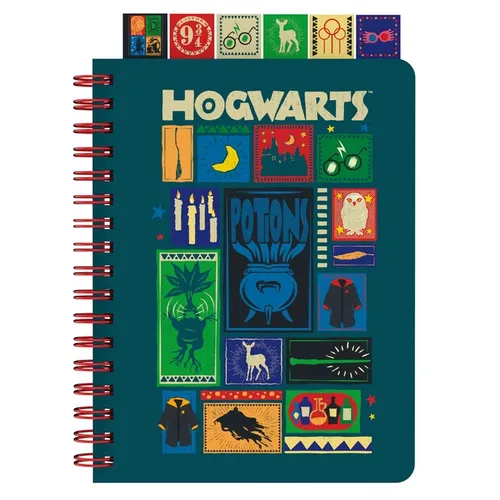 Harry Potter Hogwarts Spiral Notebook