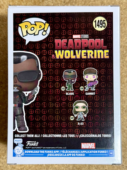 Marvel Funko Pop! - Blade The Vampire Hunter #1495 MCU Deadpool & Wolverine 2024