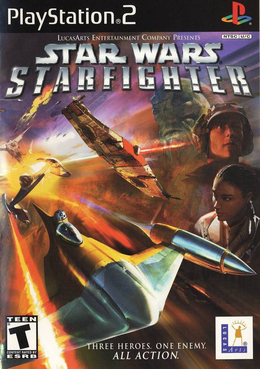 Star Wars Video Game - Starfighter (Playstation 2)