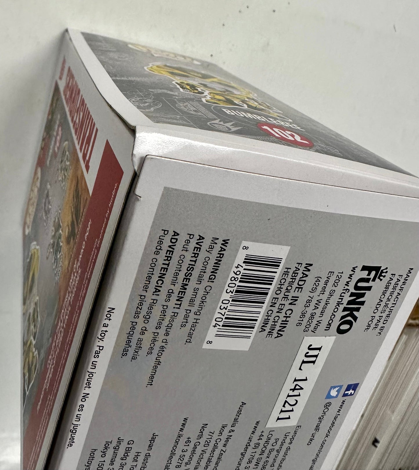 Transformers Funko Pop! - Bumblebee #102 Transformers Age Of Extinction 2014 Vaulted