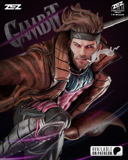 Marvel Comics Statue - Gambit (1:6 Scale & Bust)