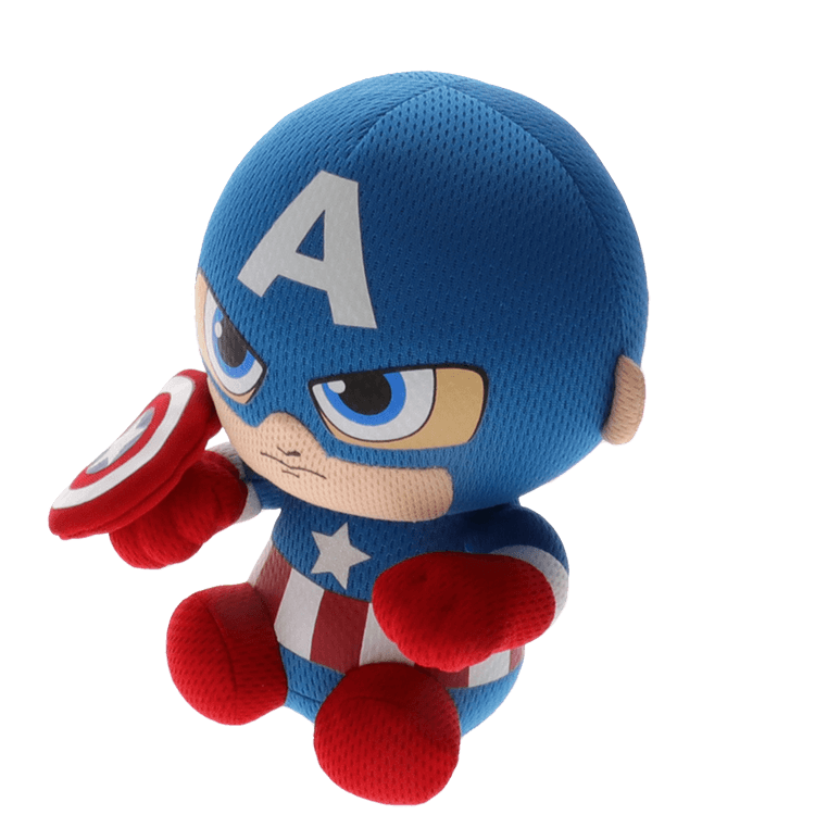 Marvel Beanie Babies: Captain America (Small)