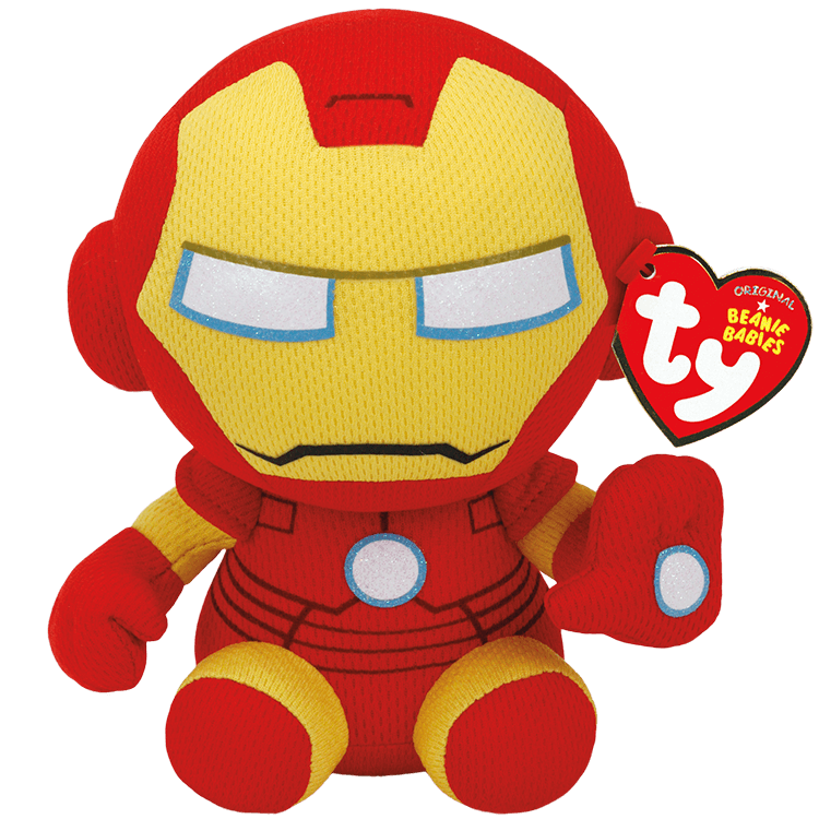Marvel Beanie Babies: Iron Man (Small)