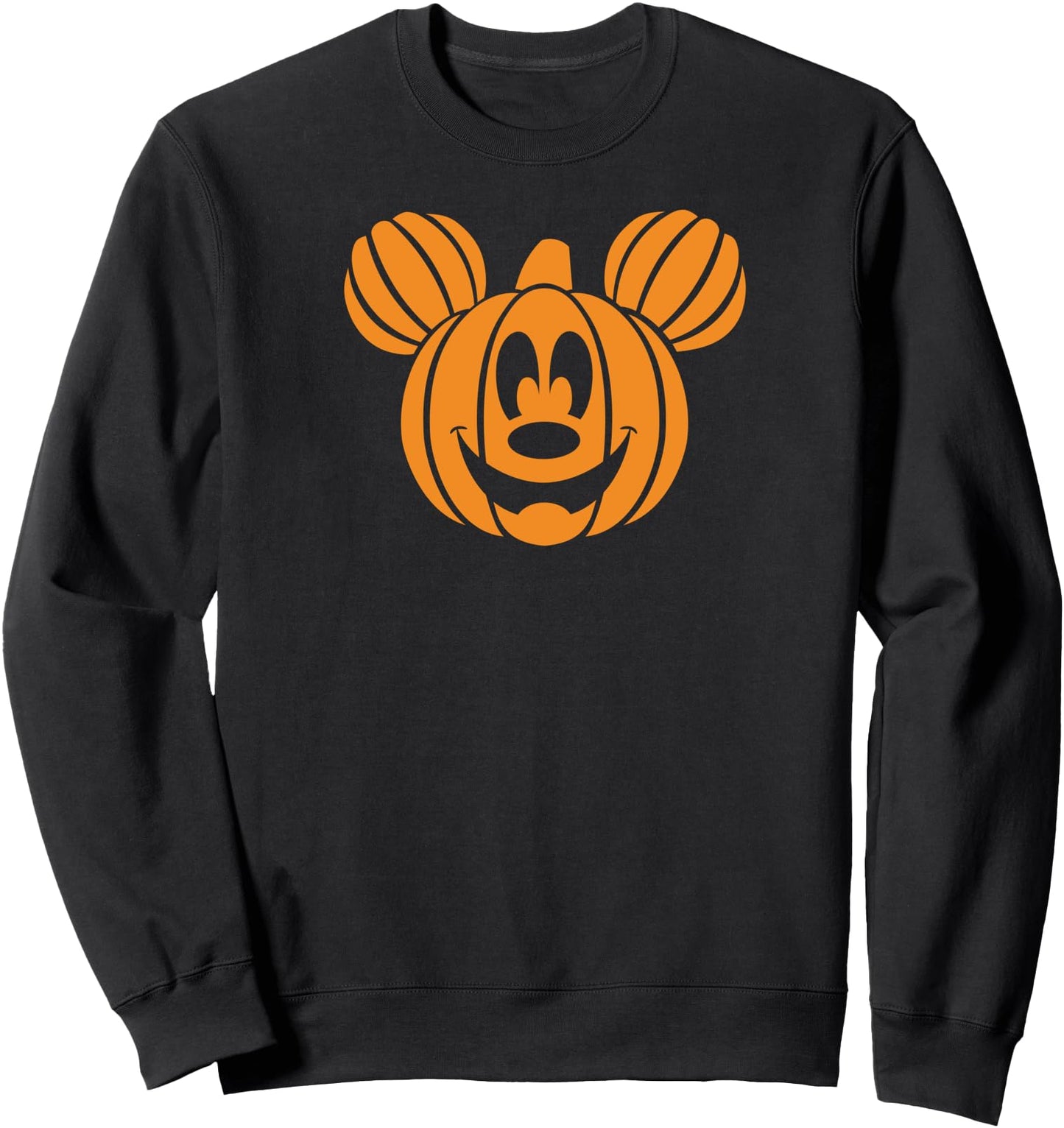 Disney Sweatshirt - Mickey Mouse Halloween Pumpkin Head