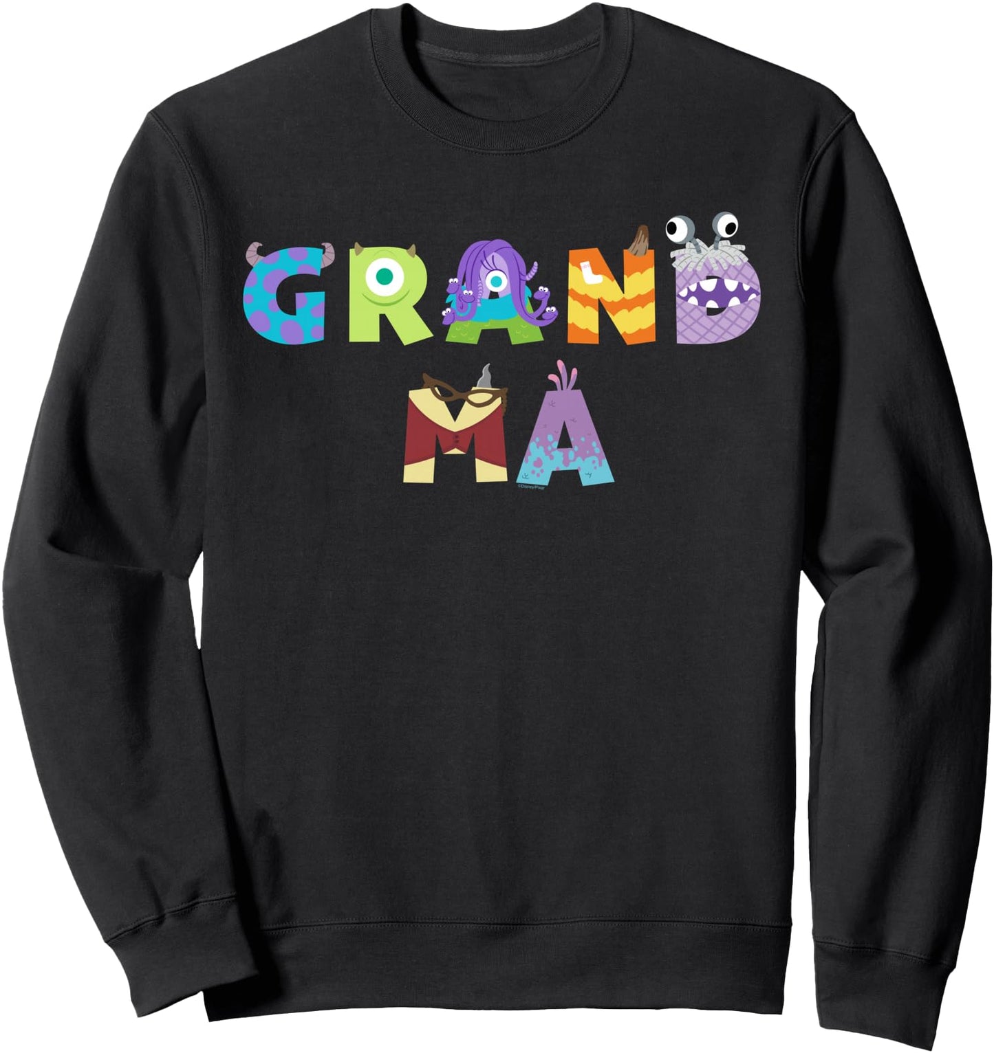 Disney Sweatshirt - Monsters, Inc. Grandma Matching Family Trip