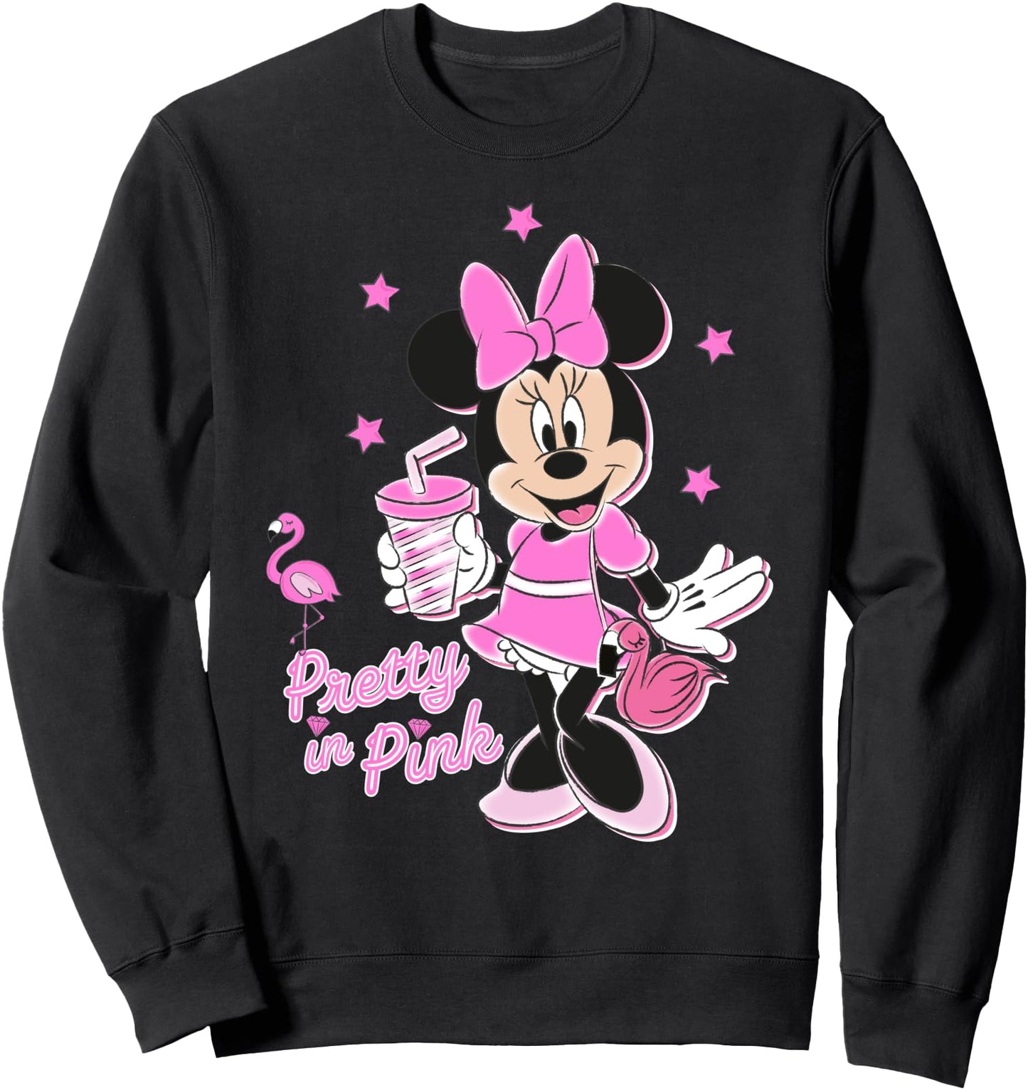 Disney Sweatshirt - Minnie Mouse Unicorn Pretty in Pink