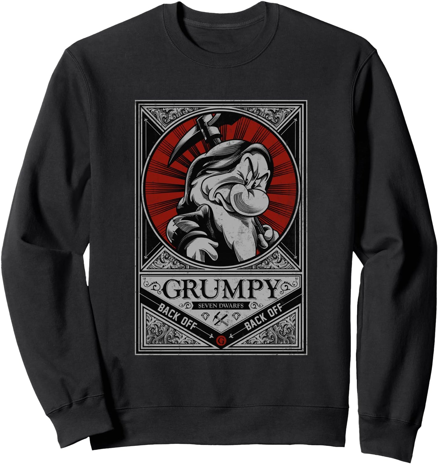 Disney Sweatshirt - Grumpy Grumpster Dwarf