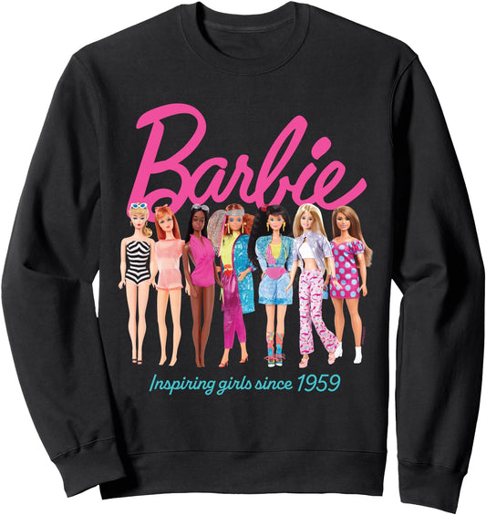 Barbie Sweatshirt - Inspiring Girls Since 1959