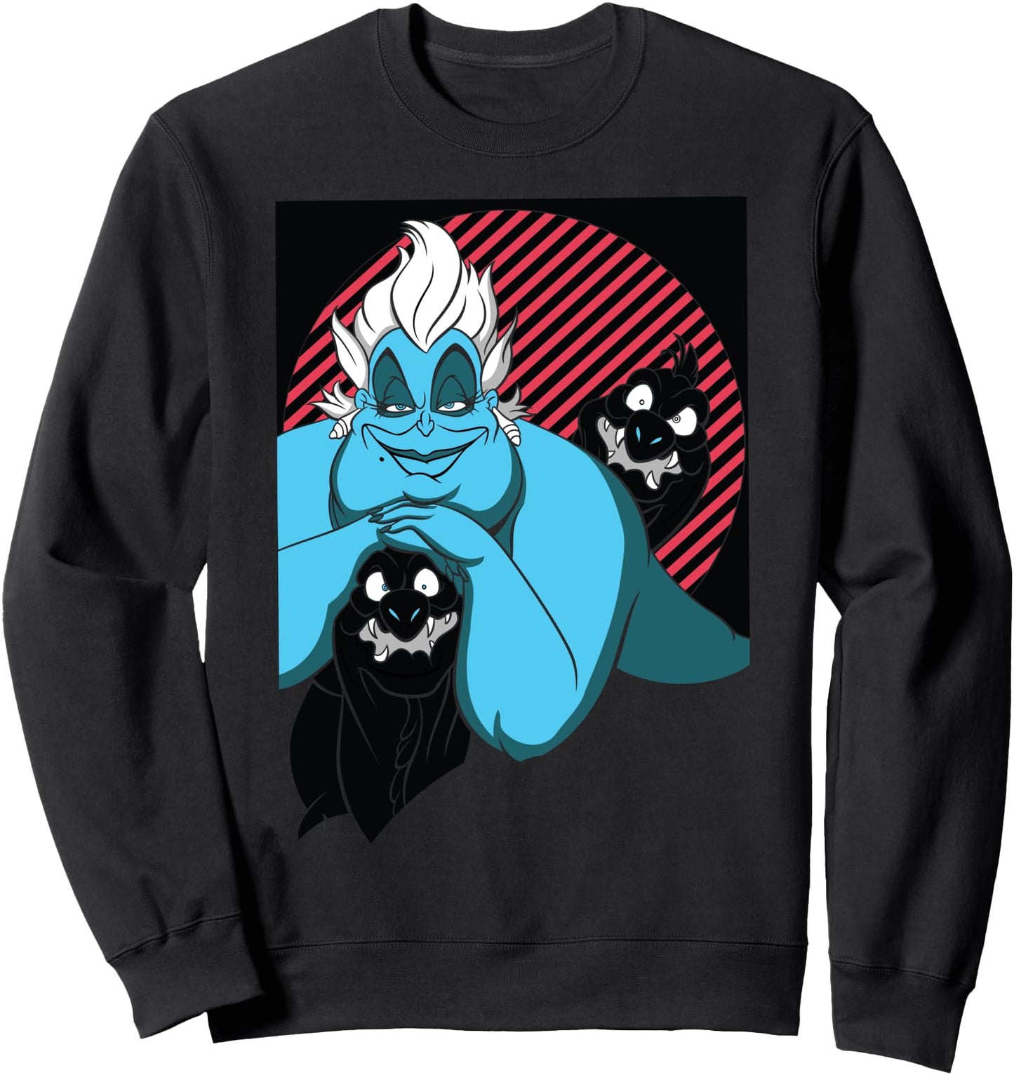 Disney Villains Sweatshirt - Ursula Flotsam and Jetsam Eels