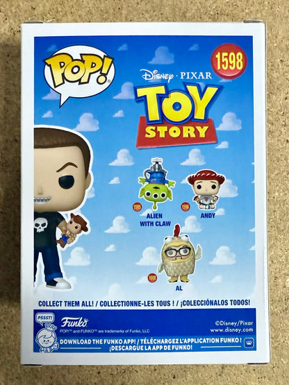 Disney Funko Pop! - Sid Holding Woody & Buzz Lightyear #1598 Toy Story 30th