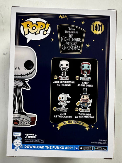 Disney Funko Pop! - Jack Skellington As The King #1401 Nightmare Christmas 2023