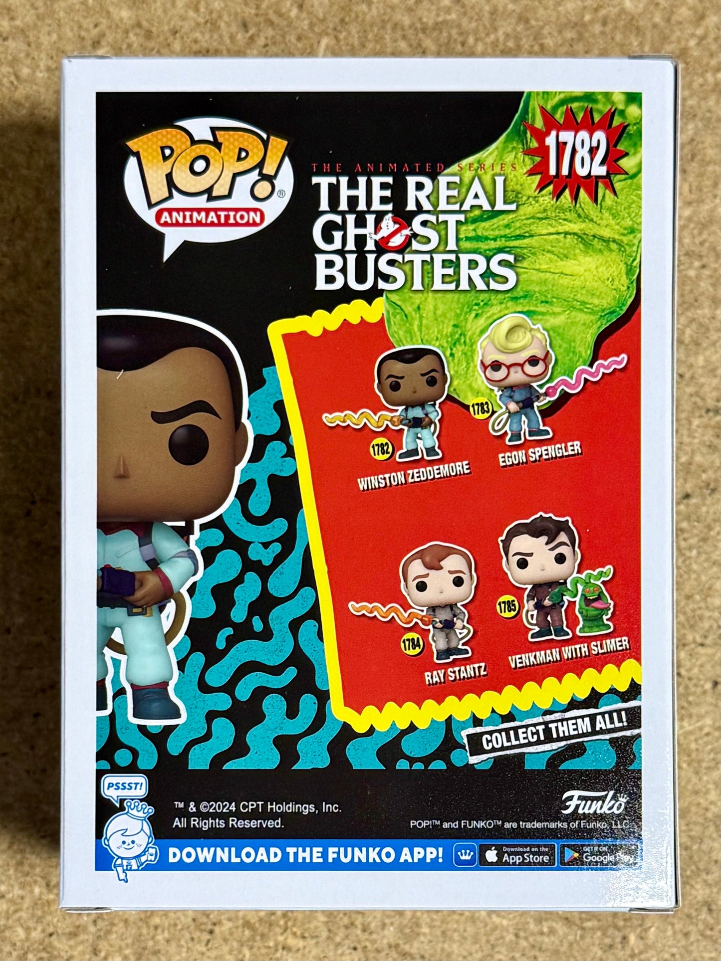 Animation Funko Pop! - Winston Zeddemore #1782 The Real Ghostbusters 2024