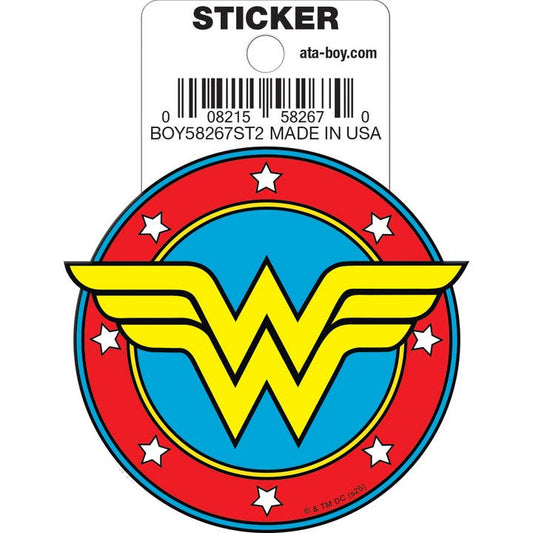 DC Wonder Woman Logo Die Cut Vinyl Sticker