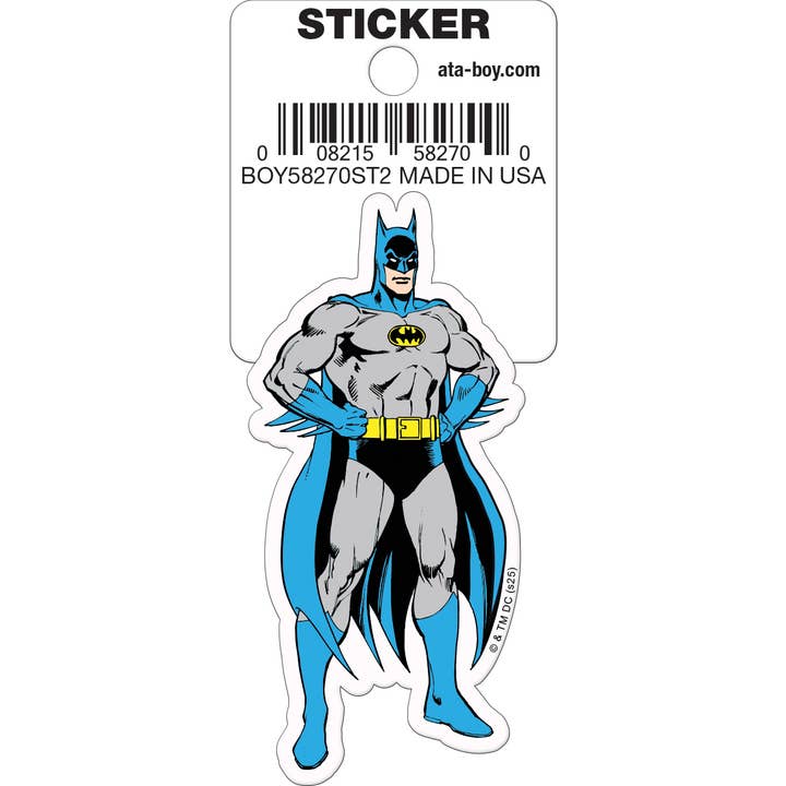 Batman Classic Die Cut Vinyl Sticker