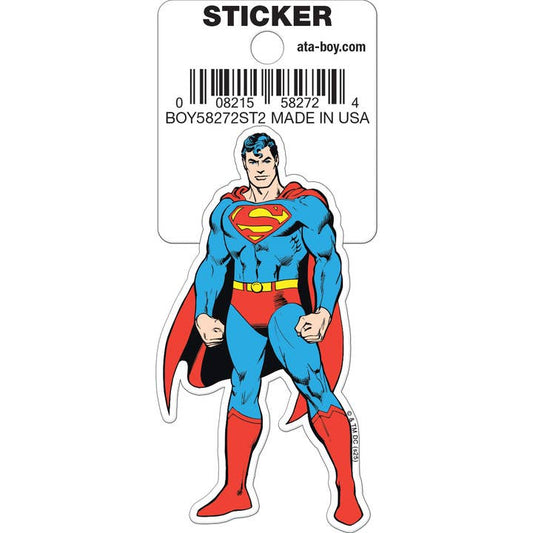 Superman Classic Die Cut Vinyl Sticker