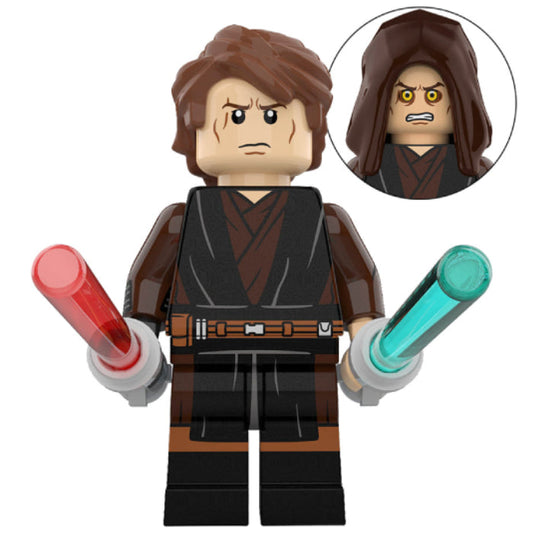 Anakin Skywalker Star Wars Lego Minifigures Custom Toys