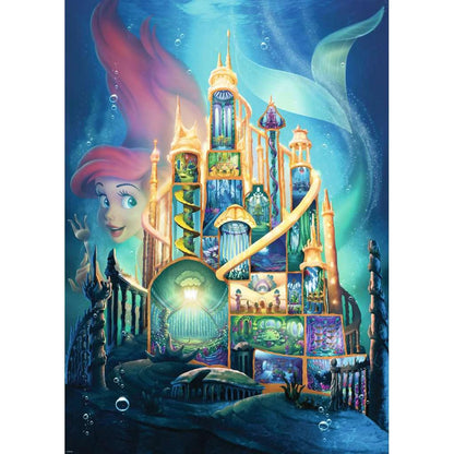 Disney Puzzle - Ariel "Disney Castle Collection" 1000 Piece Jigsaw Puzzle Ravensburger