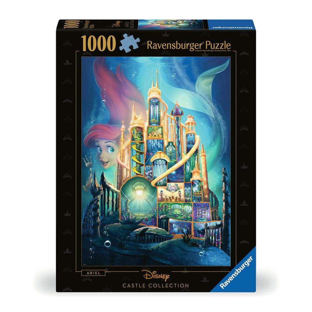 Disney Puzzle - Ariel "Disney Castle Collection" 1000 Piece Jigsaw Puzzle Ravensburger