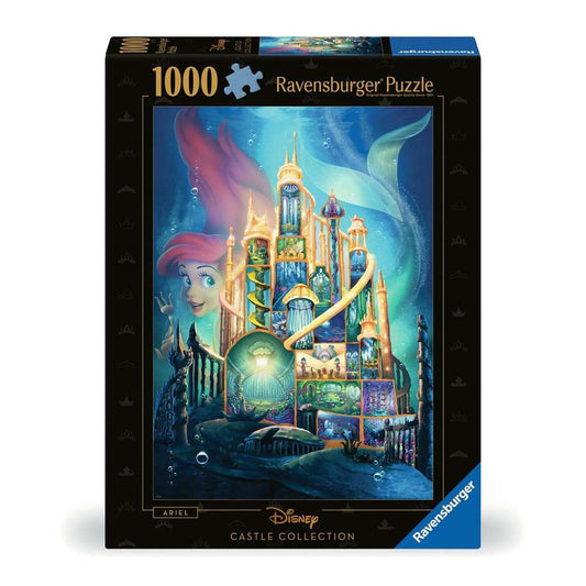 Disney Puzzle - Ariel "Disney Castle Collection" 1000 Piece Jigsaw Puzzle Ravensburger