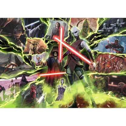 Star Wars Puzzle - Asajj Ventress "Star Wars Villainous" 1000 Piece Jigsaw Puzzle Ravensburger