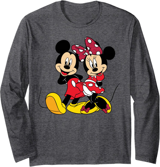 Disney LS Shirt - Mickey and Minnie Mouse