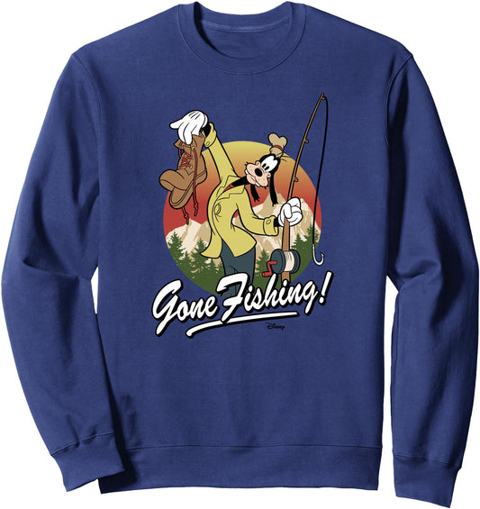 Disney Sweatshirt - Goofy Gone Fishing!