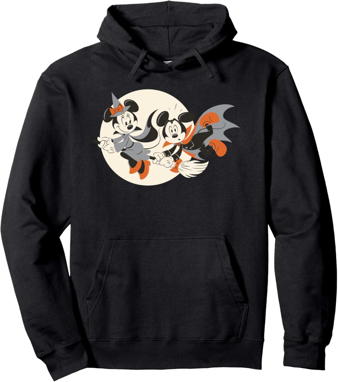 Disney Hoodie - Halloween Mickey and Minnie Flying Pullover
