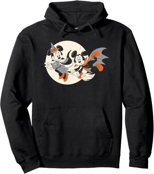 Disney Hoodie - Halloween Mickey and Minnie Flying Pullover
