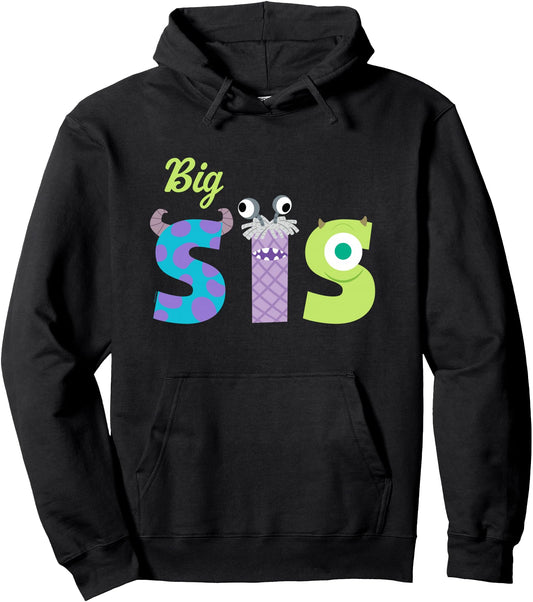 Disney Hoodie - Monsters, Inc. Big Sis Sister Family Trip Pullover