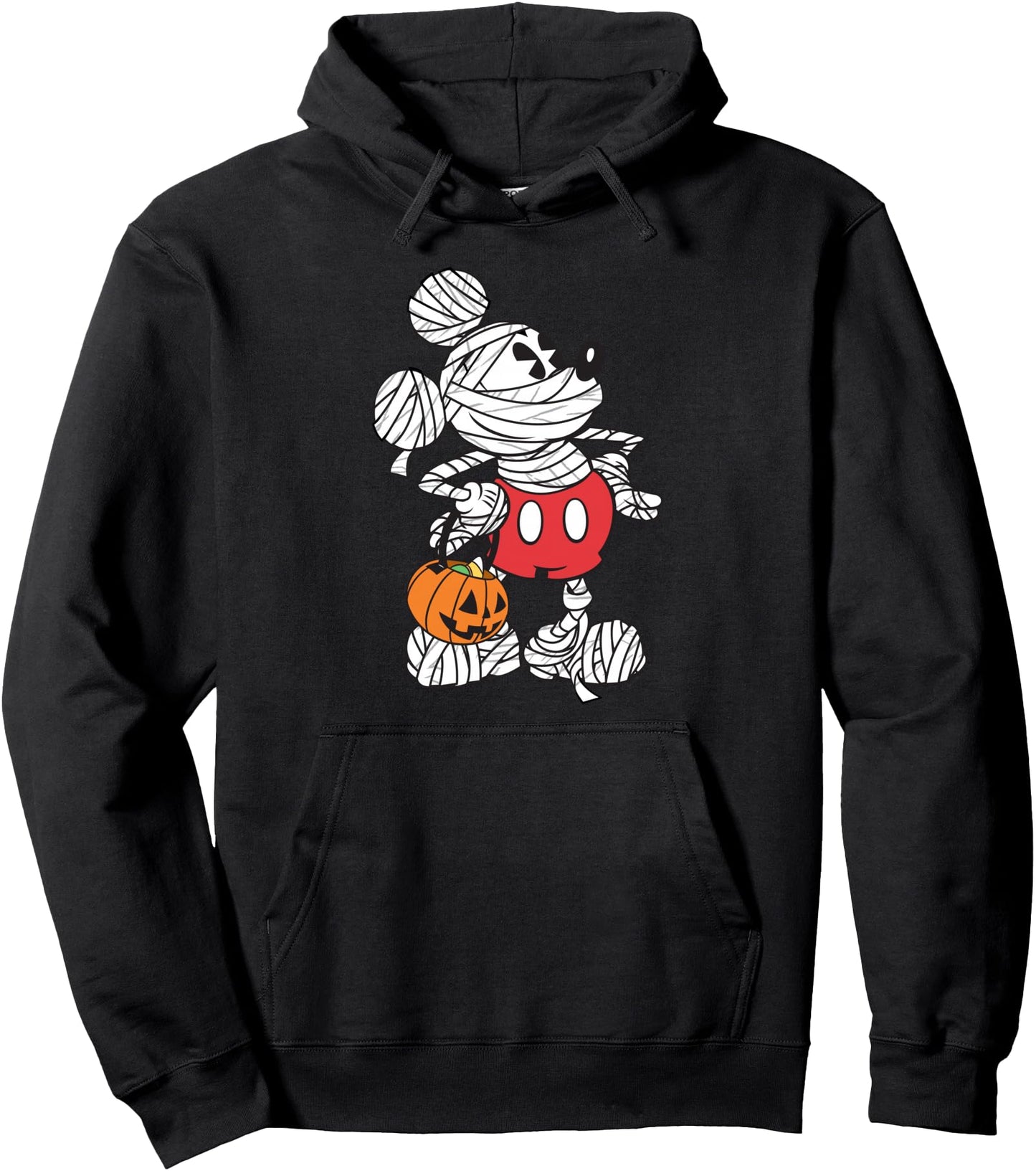 Disney Hoodie - Retro Mickey Mouse Mummy Halloween Pullover