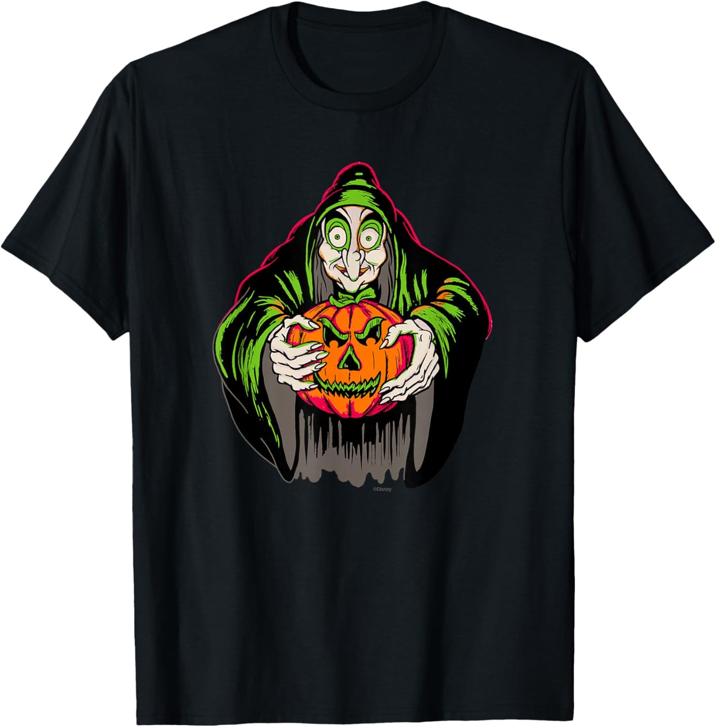 Disney Villains T-Shirt - Evil Queen Witch Snow White Halloween