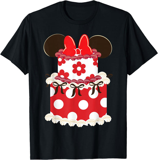 Disney T-Shirt - Minnie Mouse Birthday Cake Birthday Party Gift