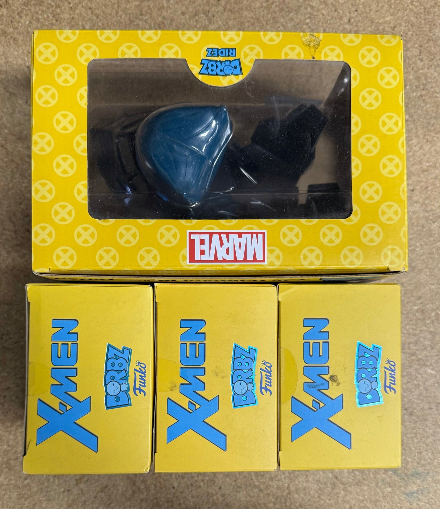 Marvel Funko Dorbz Set - Beast & Blackbird, Cyclops, Storm Emma Frost Lot Of 4